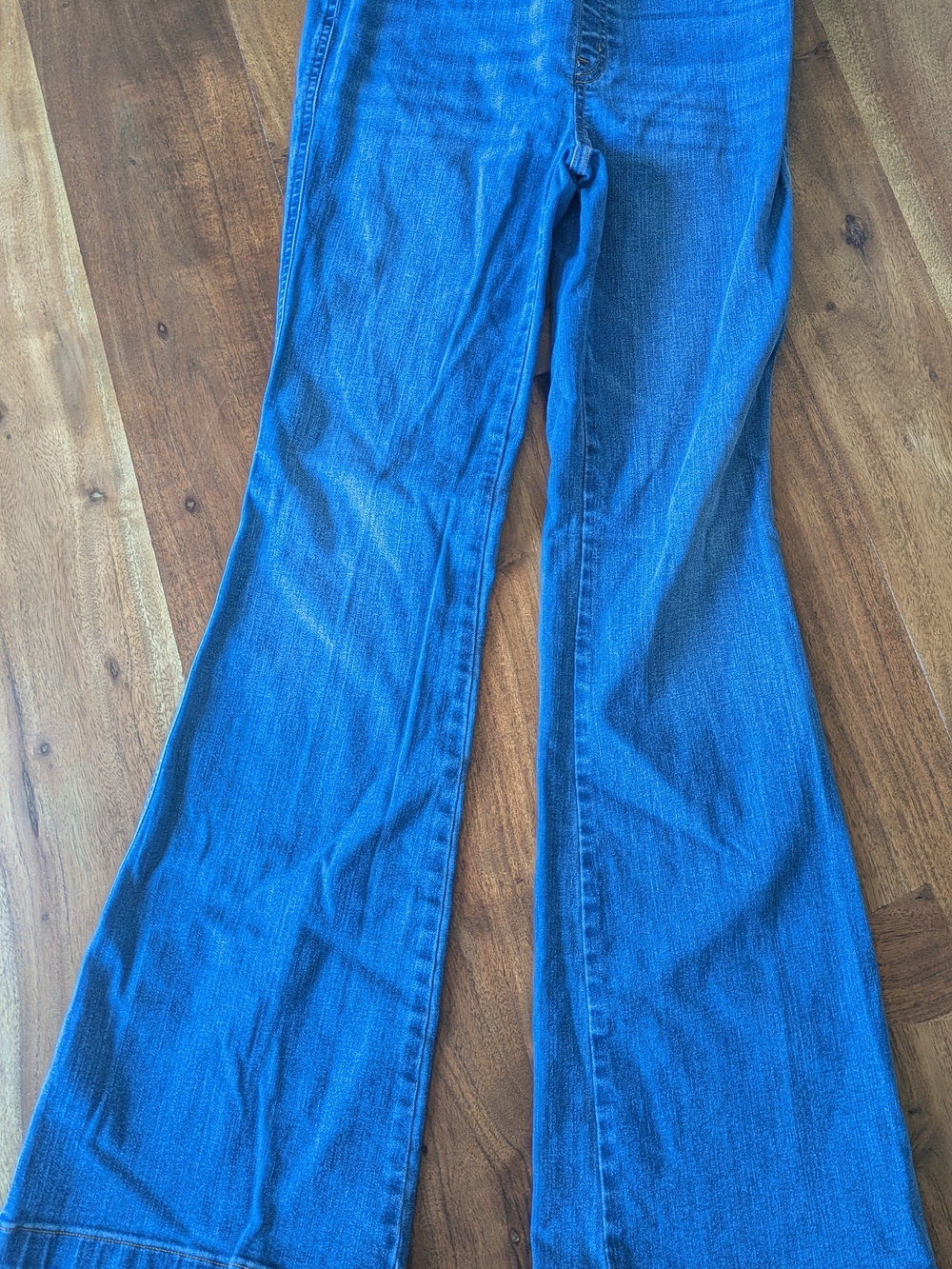 SPANX SPANXshape EveryWear Pull-On Flare Jeans Blue